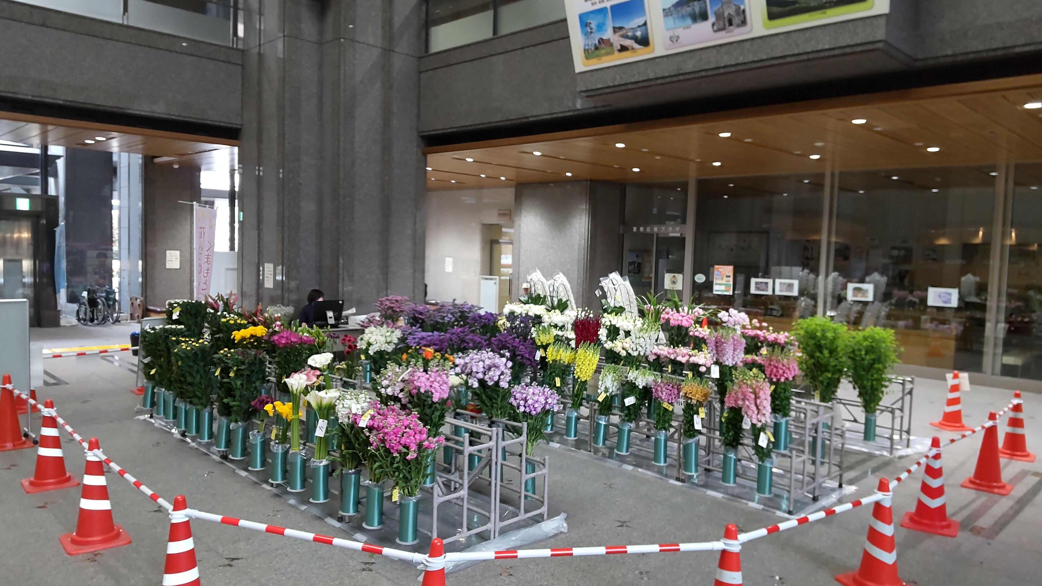 令和４年度熊本県花き品評会を開催しました